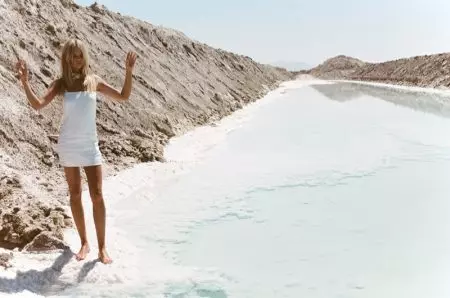 Marloes Horst di Koleksiyona Sir the Label a Resort de bi şêwaza çolê hembêz dike