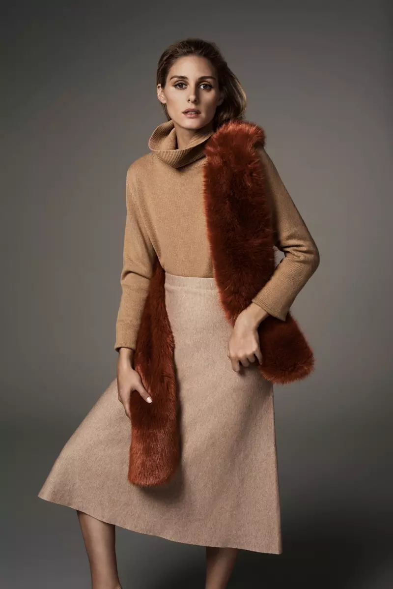 Olivia Palermo Poses i Fa'i Republic's Winter Looks