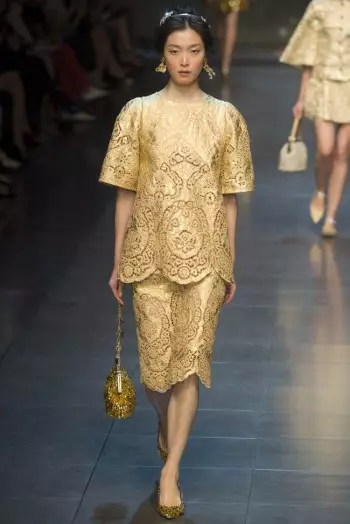 Dolce & Gabbana Lente 2014 | Milaan Fashion Week