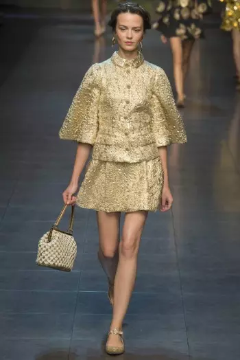 Dolce & Gabbana ጸደይ 2014 | የሚላን ፋሽን ሳምንት