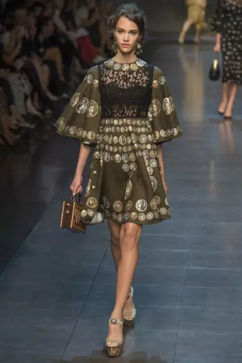 Dolce & Gabbana Spring 2014 | Minggu Fesyen Milan