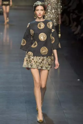 Dolce & Gabbana ጸደይ 2014 | የሚላን ፋሽን ሳምንት