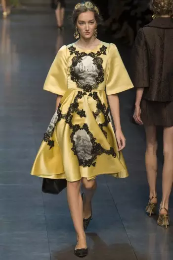 Dolce & Gabbana Bahar 2014 | Milanyň moda hepdeligi