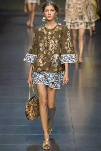 Dolce & Gabbana Lente 2014 | Milaan Fashion Week