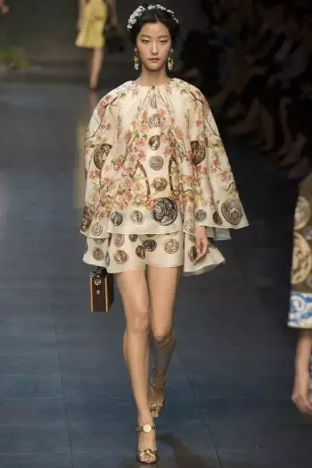 Dolce & Gabbana Spring 2014 | Minggu Fesyen Milan