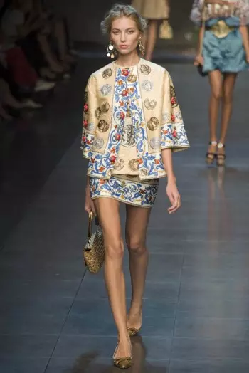 Dolce & Gabbana Bahar 2014 | Milanyň moda hepdeligi