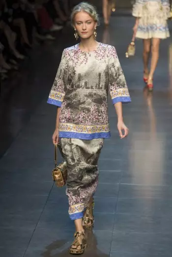 Dolce & Gabbana Spring 2014 | Minggu Fesyen Milan