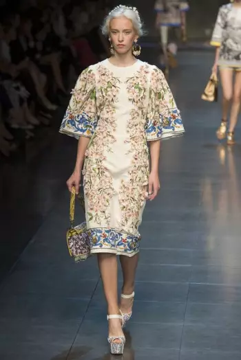 Dolce & Gabbana باھارى 2014 | مىلان مودا كىيىم ھەپتىلىكى