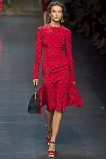 Dolce & Gabbana Spring 2014 | Minggu Fesyen Milan