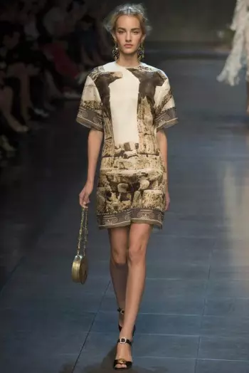 Dolce & Gabbana باھارى 2014 | مىلان مودا كىيىم ھەپتىلىكى