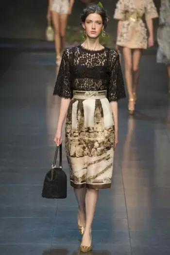 Dolce & Gabbana Bahar 2014 | Milanyň moda hepdeligi