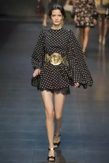 Dolce & Gabbana Spring 2014 | Minggu Fesyen Milan