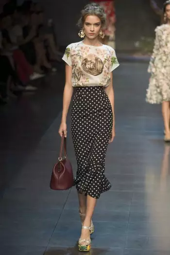 Dolce & Gabbana Lente 2014 | Milaan Fashion Week