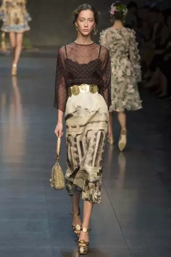 Dolce & Gabbana Lente 2014 | Milaan Fashion Week