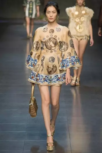 Dolce & Gabbana Lente 2014 | Milaan Fashion Week