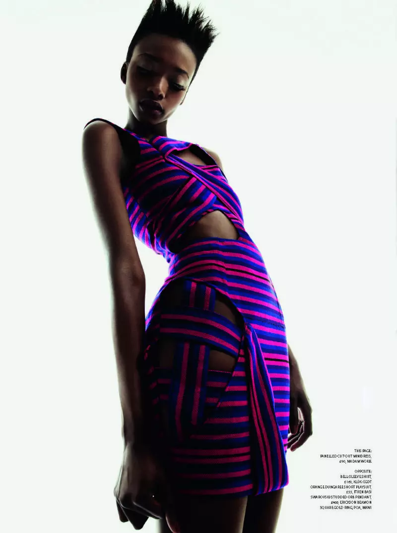 Georgie Badiel por Sheila Okonkwo para Arise #13