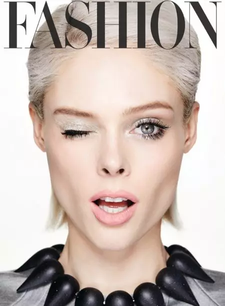 Coco Rocha Models 80s Inspired Beauty Looks for FASHION Magazine