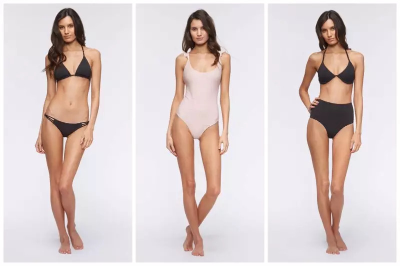 Rebecca Minkoff Swim | Destpêka Koleksiyona Swimsuit | Dikan