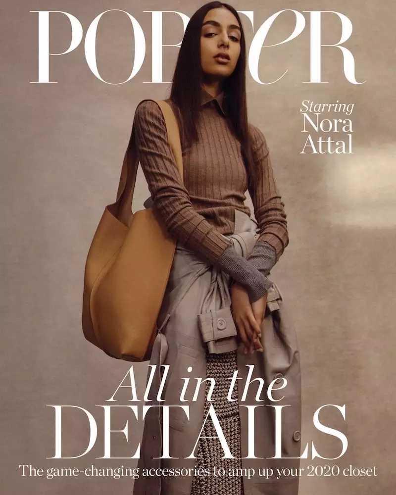 Nora Attal Embraces New Neutrals rau PORTER Kho kom raug