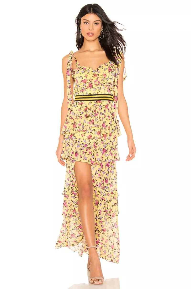 עבור Love & Lemons שמלת Maison Maxi $308