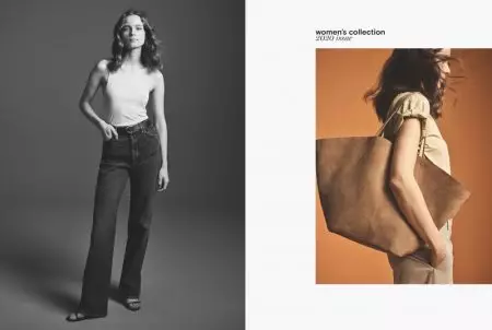 Spring's New Mood: Anna de Rijk Models Massimo Dutti's Neutral Styles
