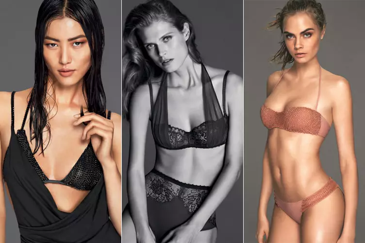 Máis imaxes da campaña de primavera de La Perla con Cara, Liu + Malgosia!