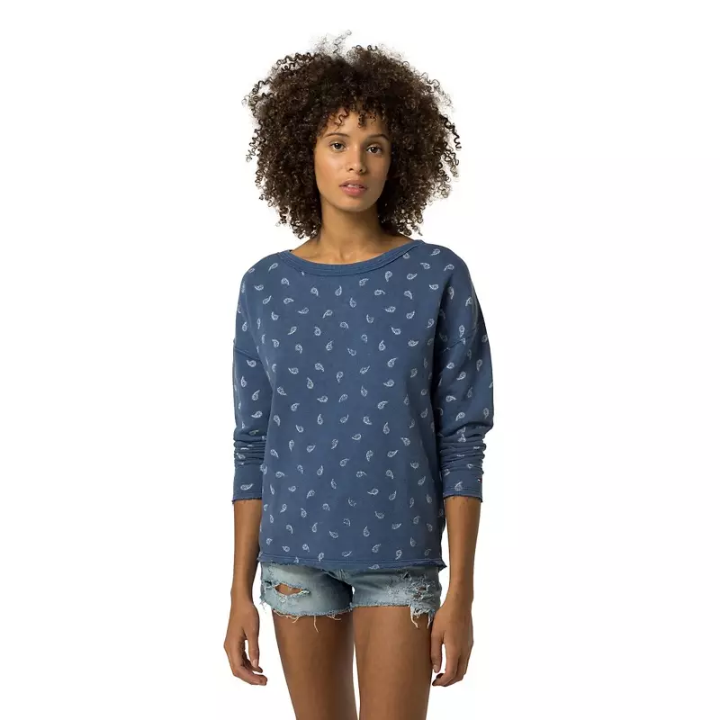 Hilfiger Denim Paisley Polaire Sweatshirt