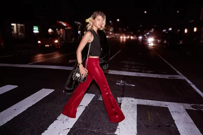 Sofia Richie ist der Star der Weihnachtskampagne 2016 von Michael Kors The Walk