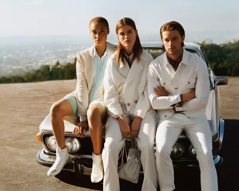 Adwoa Aboah, Luna Bijl සහ Patrick Schwarzenegger 2019 Mango වසන්ත-ගිම්හාන ව්‍යාපාරයේ රංගනයෙන් දායක වේ