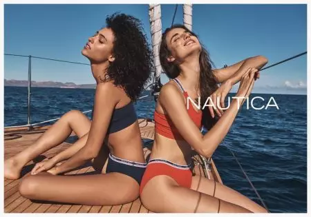 Blanca, Cato & Melodie Hit the Seas in Nautica Spring 2020 Kampanjo