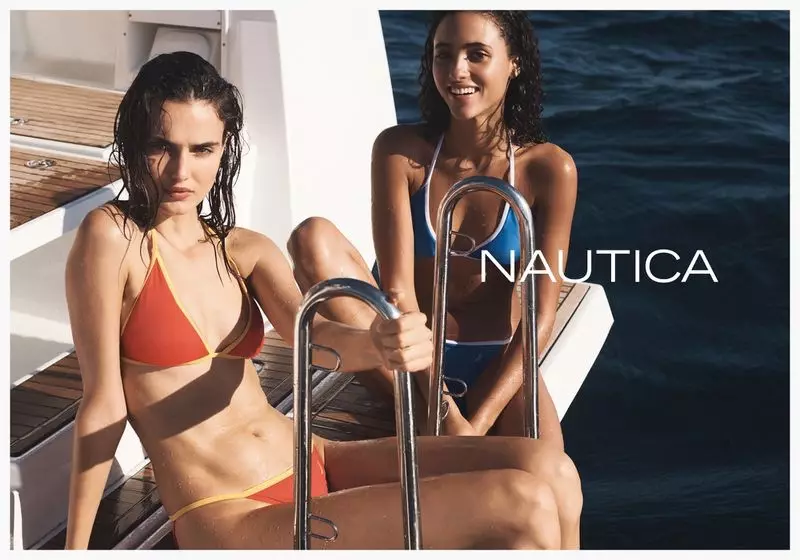 Blanca Padilla ndi Melodie Vaxelaire sport bikinis mu kampeni ya Nautica yachilimwe-chilimwe cha 2020