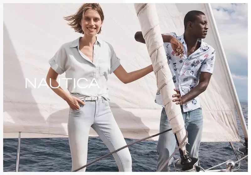 Cato Van Ee na Dominique Hollington kwadoro maka mkpọsa mmiri-okpomọkụ Nautica 2020