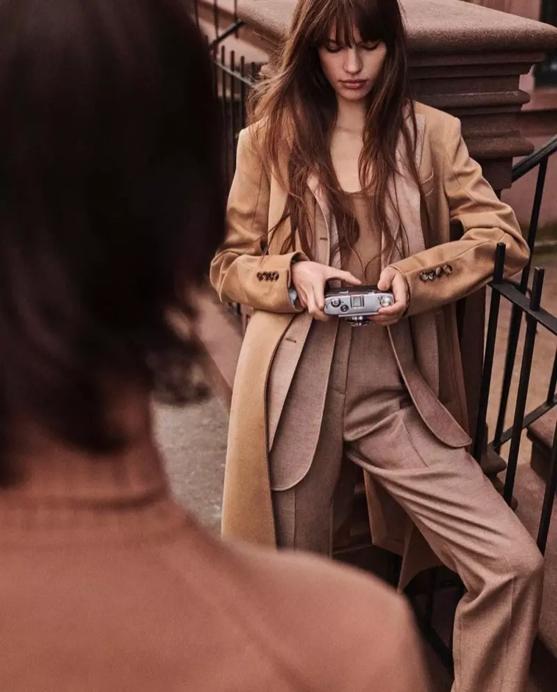 Faretta Channels Seventies Style для Vogue Japan