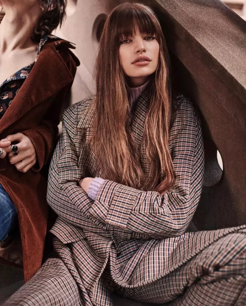 Faretta Channels Seventies Style для Vogue Japan