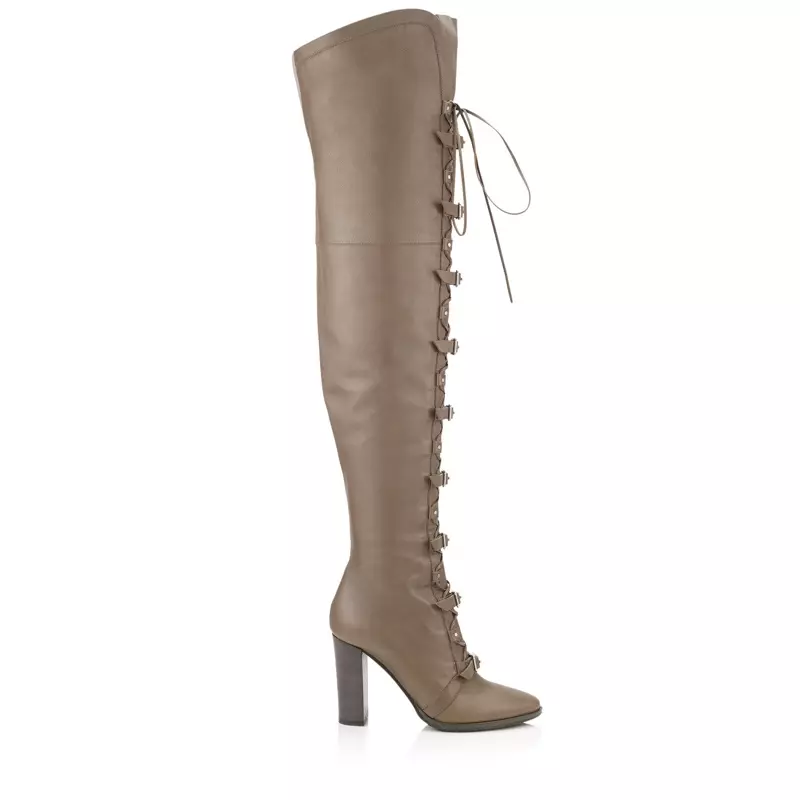 Jimmy Choo Maloy Leather Over-the-Knee Boots