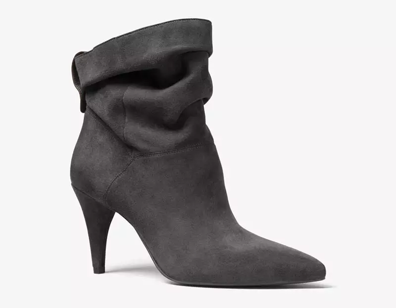 MICHAEL Michael Kors Carey Suede Ankle Boot in Charcoal $95 (dating $175)