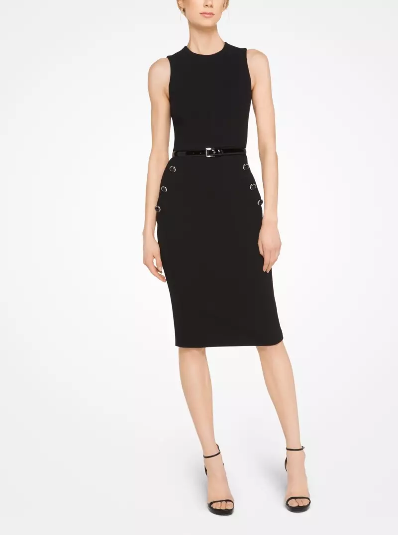 Майкл Корс Коллекция Stretch Bouclé-Crepe Sheath күлмәге $ 508.50 (моңа кадәр $ 1695)