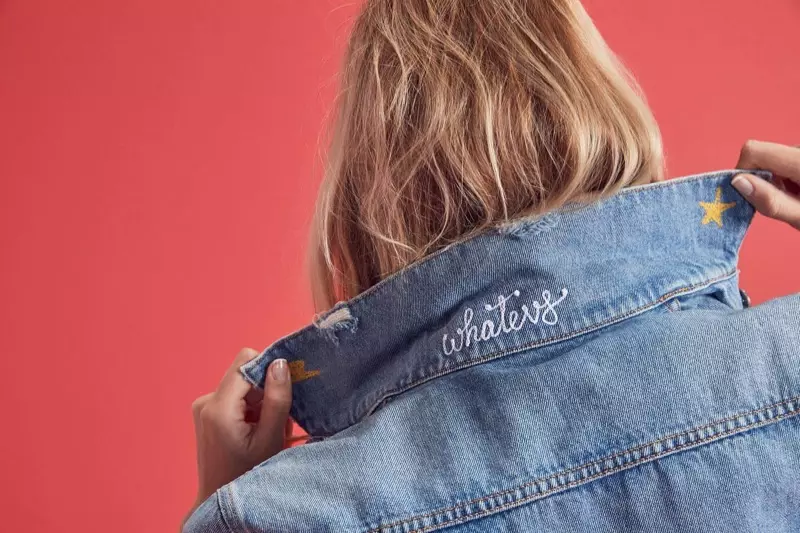 Own Your Jeans: Το GRLFRND Denim λανσάρει Custom Ebroidery