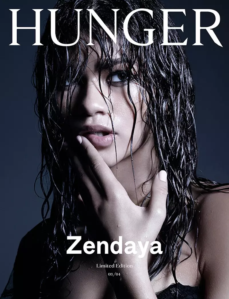 Το εξώφυλλο του Zendaya στο Hunger Magazine #9. Φωτογραφία: Rankin