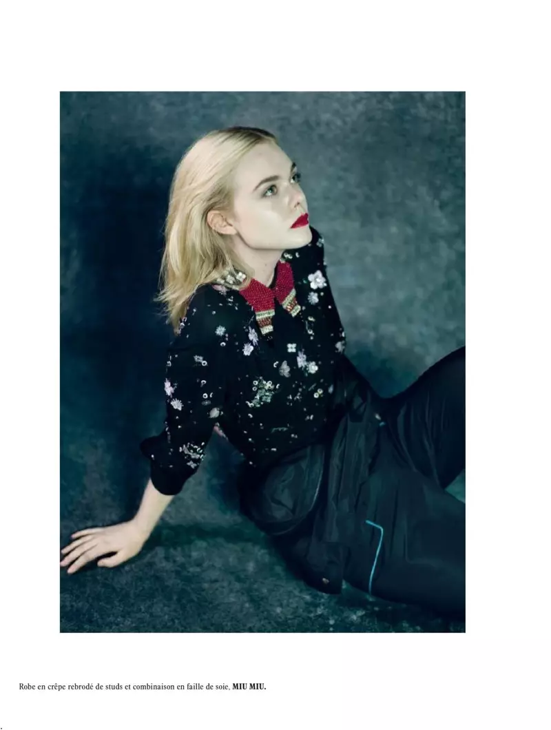 Elle Fanning nosi izvezeni Miu Miu look