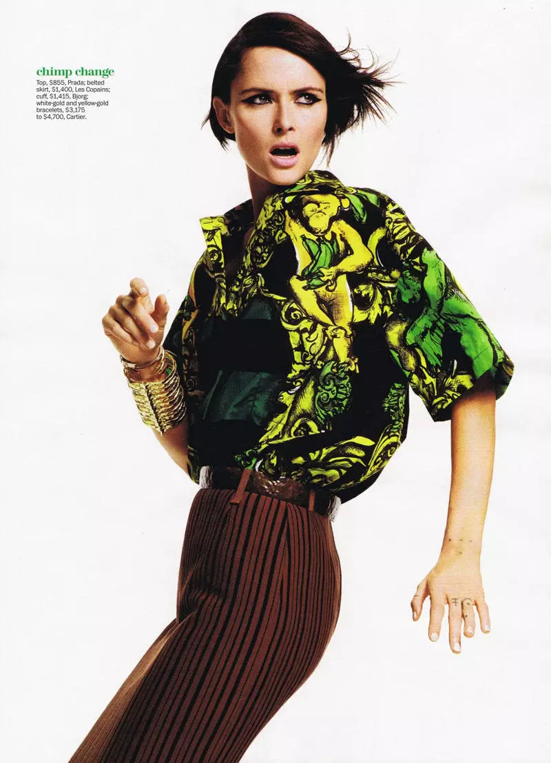 Tasha Tilberg na James Macari na Marie Claire US Afrilu 2011