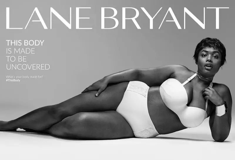 Precious Lee stjer yn Lane Bryant #ThisBody reklamekampanje