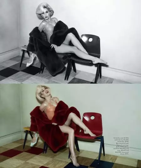 Katy Perry Yn gwasanaethu Bombshell y 1950au ar gyfer Vogue Awstralia