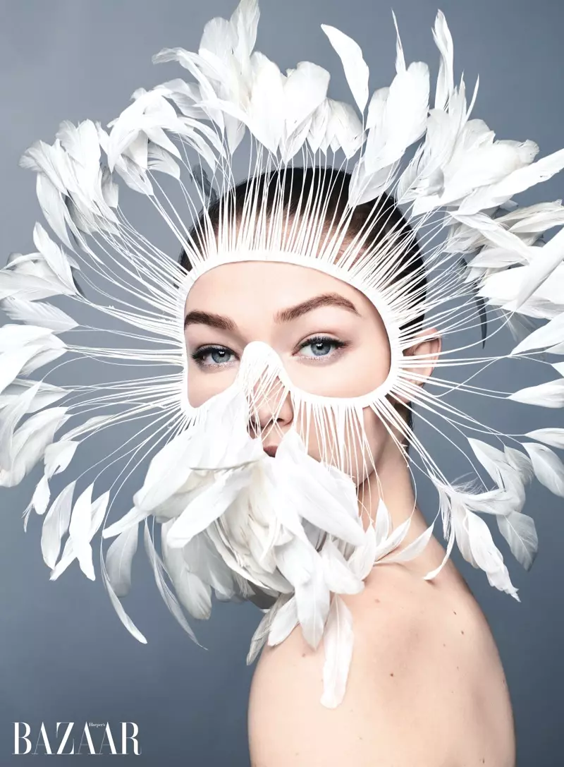 Gigi Hadid lumoaa Harper's Bazaarin sivuille