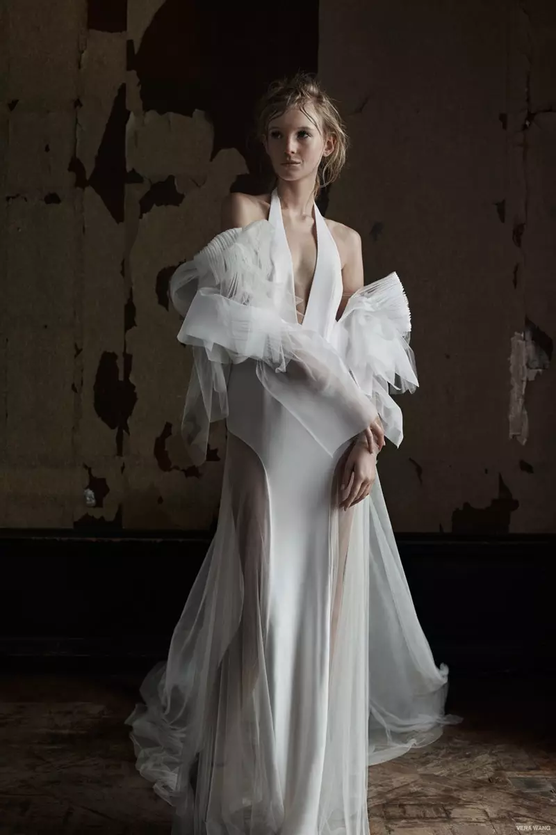 ការប្រមូលកូនក្រមុំ Vera Wang Spring 2016