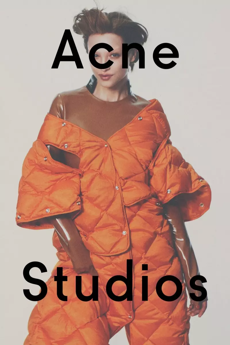 David Sims sawiro acne Studios dayrta 2016 ololaha xayaysiinta