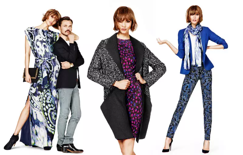 Karlie Kloss သည် Lindex Fall 2013 Campaign အတွက် Matthew Williamson နှင့် ချိတ်ဆက်ခဲ့သည်။