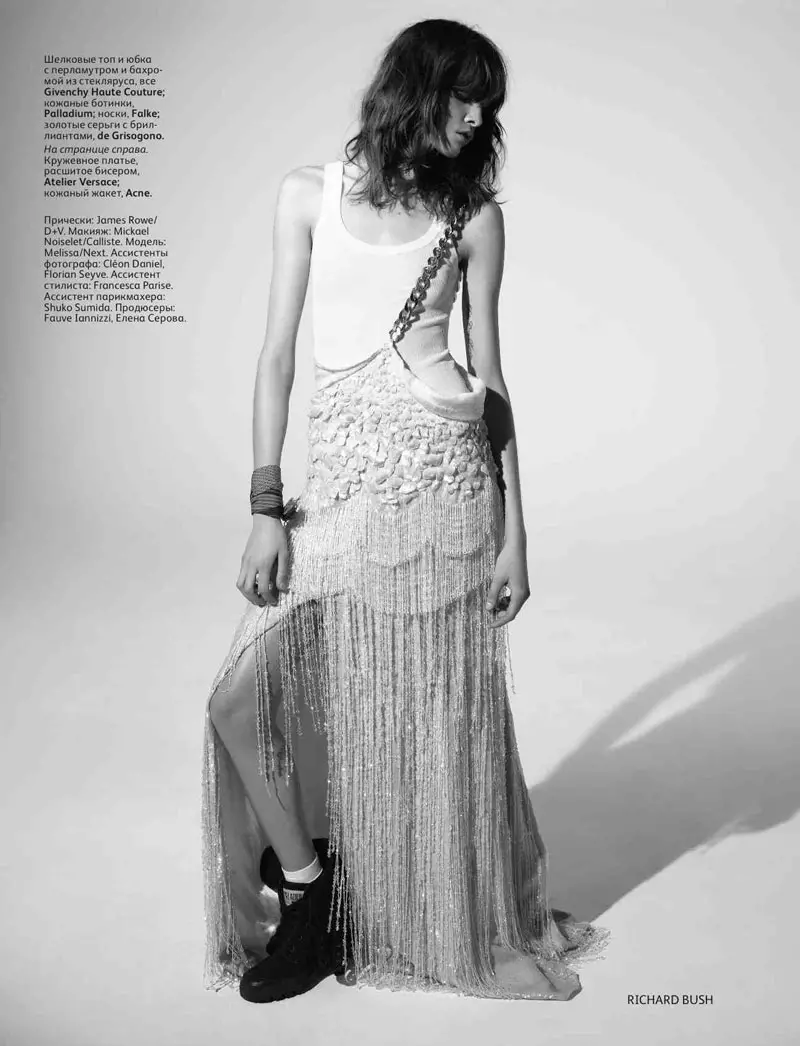 Melissa Stasiuk dening Richard Bush kanggo Vogue Russia April 2012