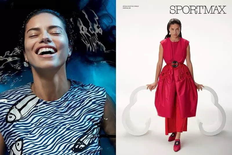 Adriana Lima se nasmiješi u Sportmaxovoj kampanji za proljeće 2017