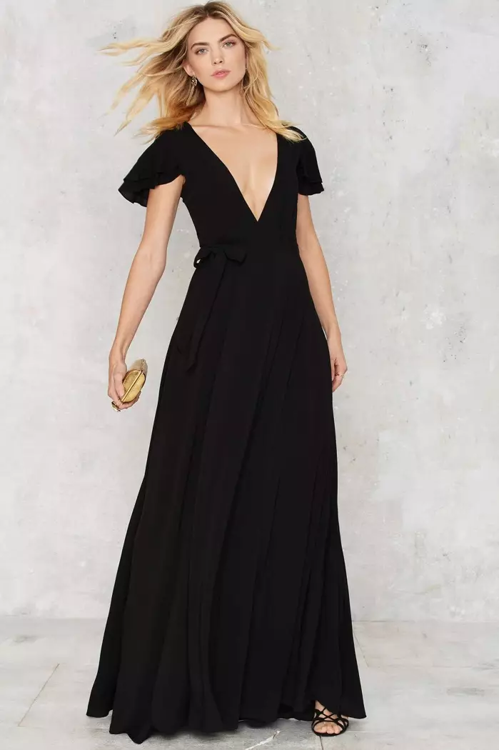 Ny Jetset Diaries Black Maxi Dress $248